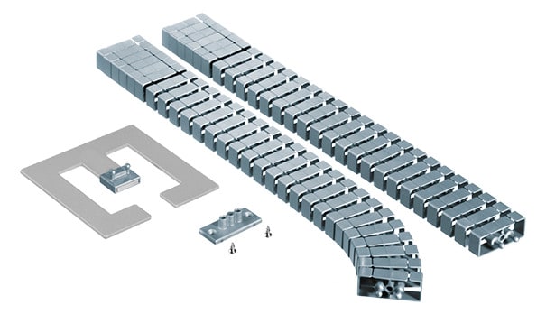 BACHMANN SALES GMBH - HMA930.023 CABLE GUIDING SYSTEM FLEX II SET SILVER