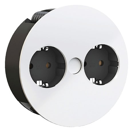 BACHMANN SALES GMBH - HMA931.250 TWIST 2XCEE 2M PUNTALINI BIANCO