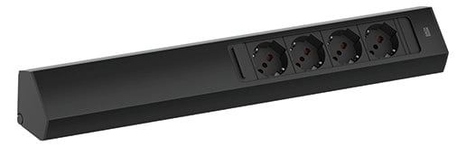 BACHMANN SALES GMBH - HMA932.112 CASIA 2 4XP40NERO RAL 9005 2 MT SPINA IT