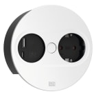 BACHMANN SALES GMBH - HMA946.204 TWIST 2 1XCEE 1XUSBA C22WBIANCARAL9010TO