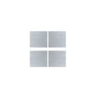 EELECTRON SPA EEXBK04MT-SH KIT 4 TASTI METAL SILVER-LINE