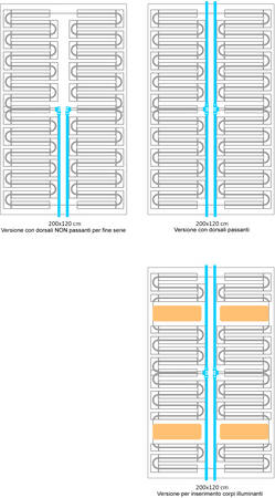 HENCO - CAPPELLOTTO - CPLPSHR062N RACCORDO 2 USCITE D.8 X PARETE/SOFFITTO