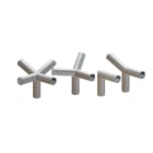OEC SRL OECN0PL0004 ATTACCOTRIPLO IN ACCIAIO PER TESTA60 MM