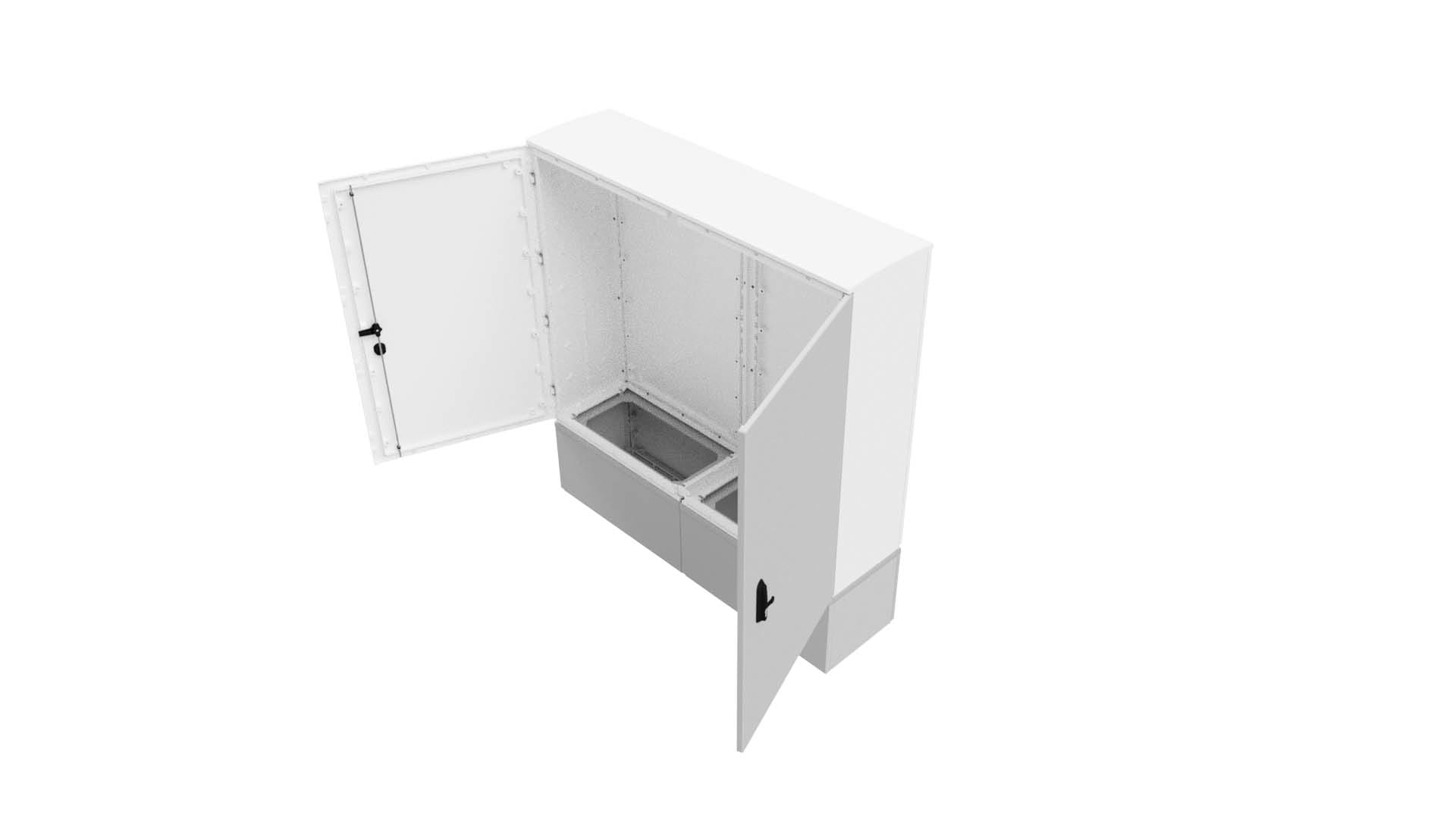 OEC SRL - OECN0ST0158/UN ARMADIO 1700X1400X450 VANO UNICO CON ZOC