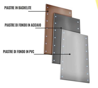 OEC SRL OECN0ST0166 PIASTRA FONDO BACHELITE ARE/M-C