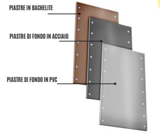 OEC SRL - OECN0ST0175 PIASTRA FONDO PVC ARE/M-C