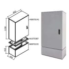 OEC SRL OECN0ST0185/21 ARMADIO 850X1100X450 CON ZOCCOLO SERR.21