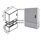 OEC SRL OECN0ST0188/21 ARMADIO 850X700X450 CON ZOCCOLO SERR.21