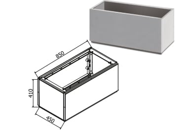 OEC SRL - OECN0ST0193 ZOCCOLO PER ARE/M-A-B-C