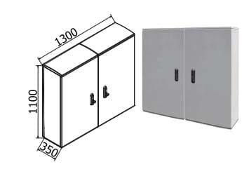 OEC SRL - OECN0ST0298/AFF ARMADIO 1300X1100X350 AFFIANCATO