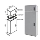 OEC SRL OECN0ST0319 ARMADIO 650X1100X350 + SOPRALZO