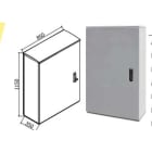 OEC SRL OECN0ST0335/21 ARMADIO 850X1100X350 CON SERRATURA 21