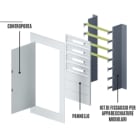 OEC SRL - OECN1ST0395 TELAIO FISSAGGIO SU FONDO ARE/M-C