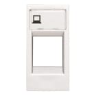 ABB SPA ABBZ1520BL N2118.1 BL - COVER PER PRESA DATI 1MOD.
