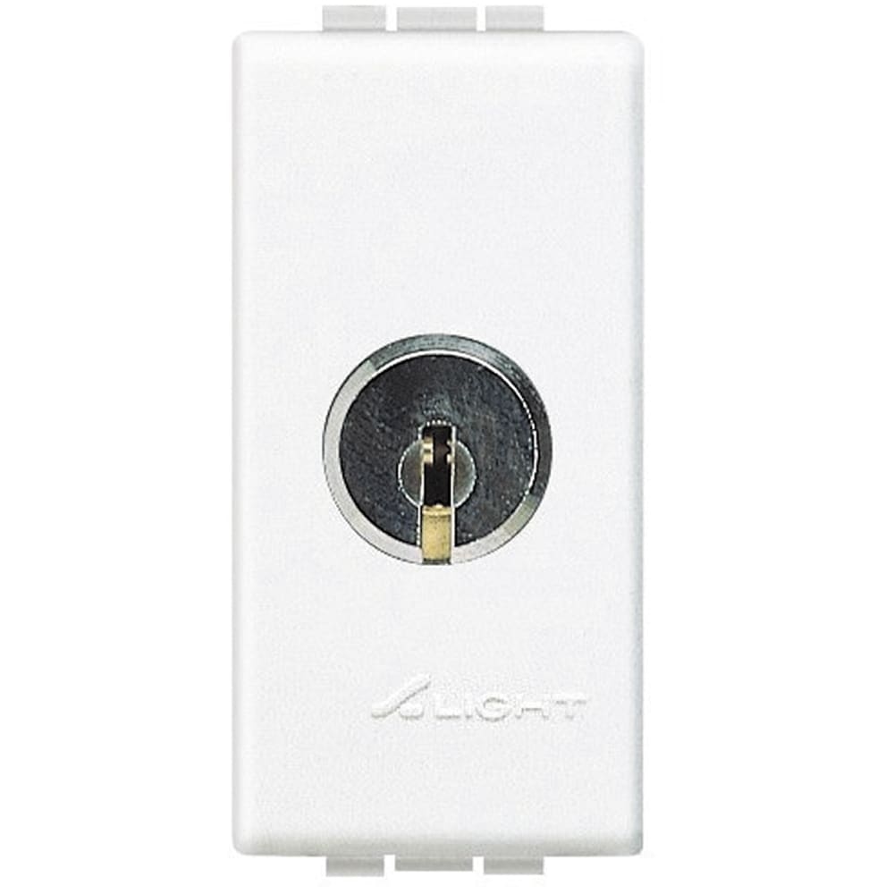 BTICINO BTIN4022 LIGHT - DEVIATORE 1P 16A A CHIAVE