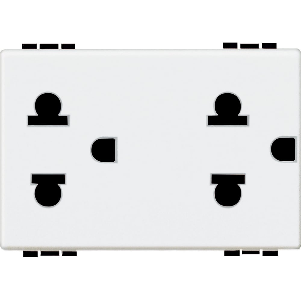 BTICINO BTIN4185 LIGHT - PRESA DUPLEX UNIVERS 2P+T 16A