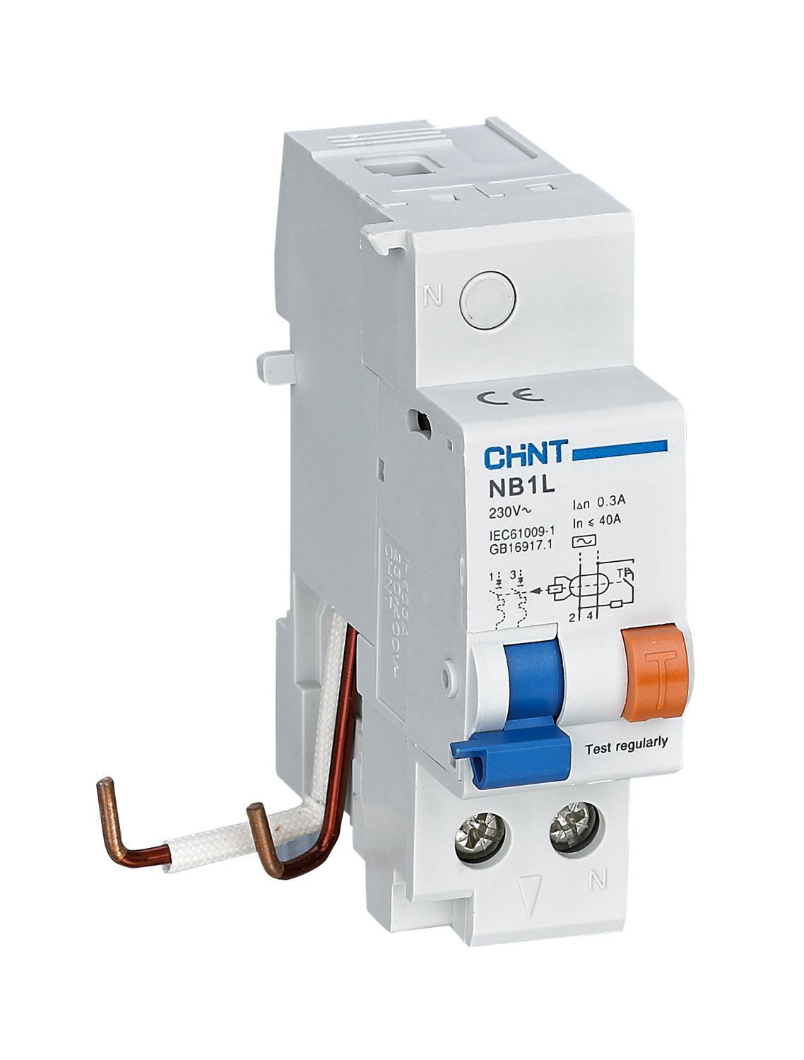CHINT ITALIA INVESTM - CHT198373 NB1L-40/2P-A30 -DIFF ACC 2P <40A IDN 30M