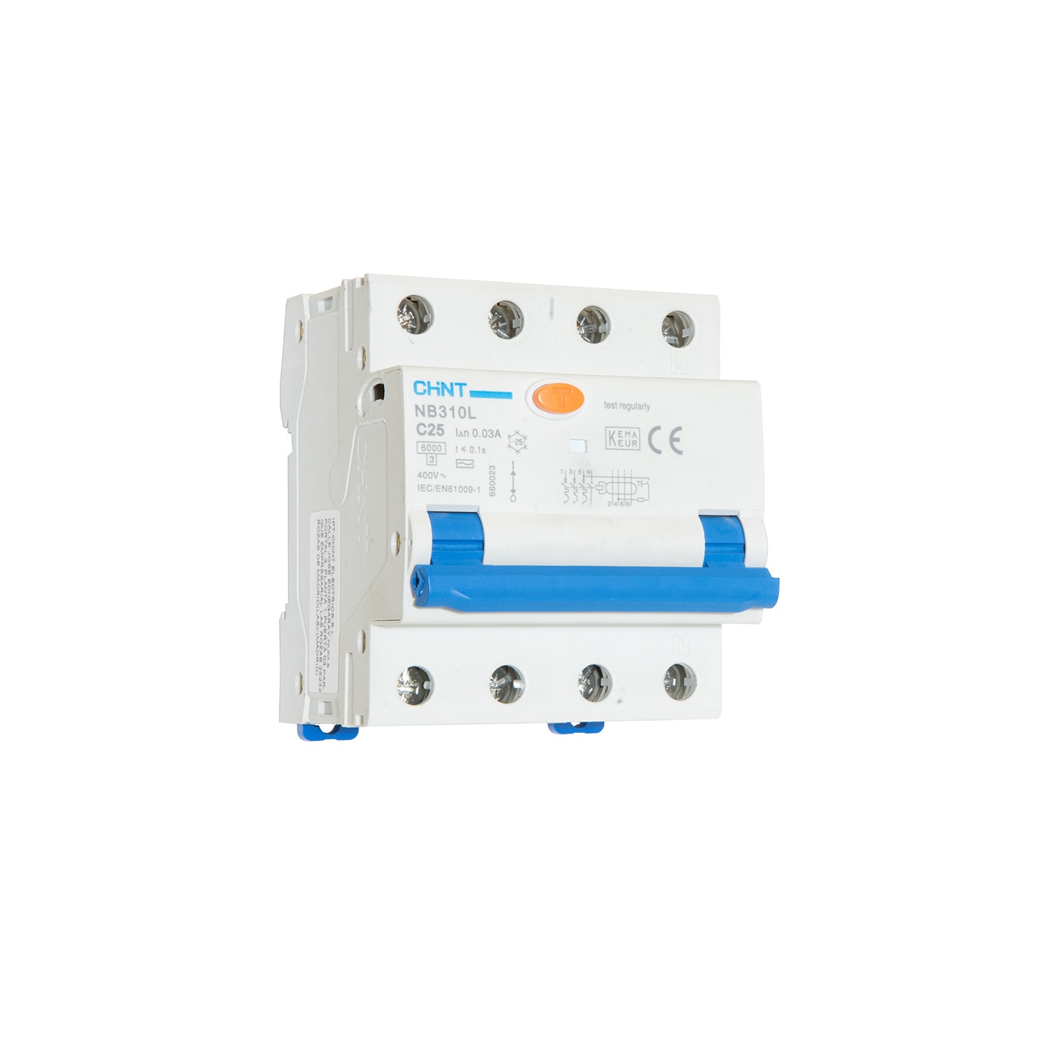 CHINT ITALIA INVESTM - CHT255672 NB310L/C20-3PN-6-A300 -INT MTD 3P+N 20A
