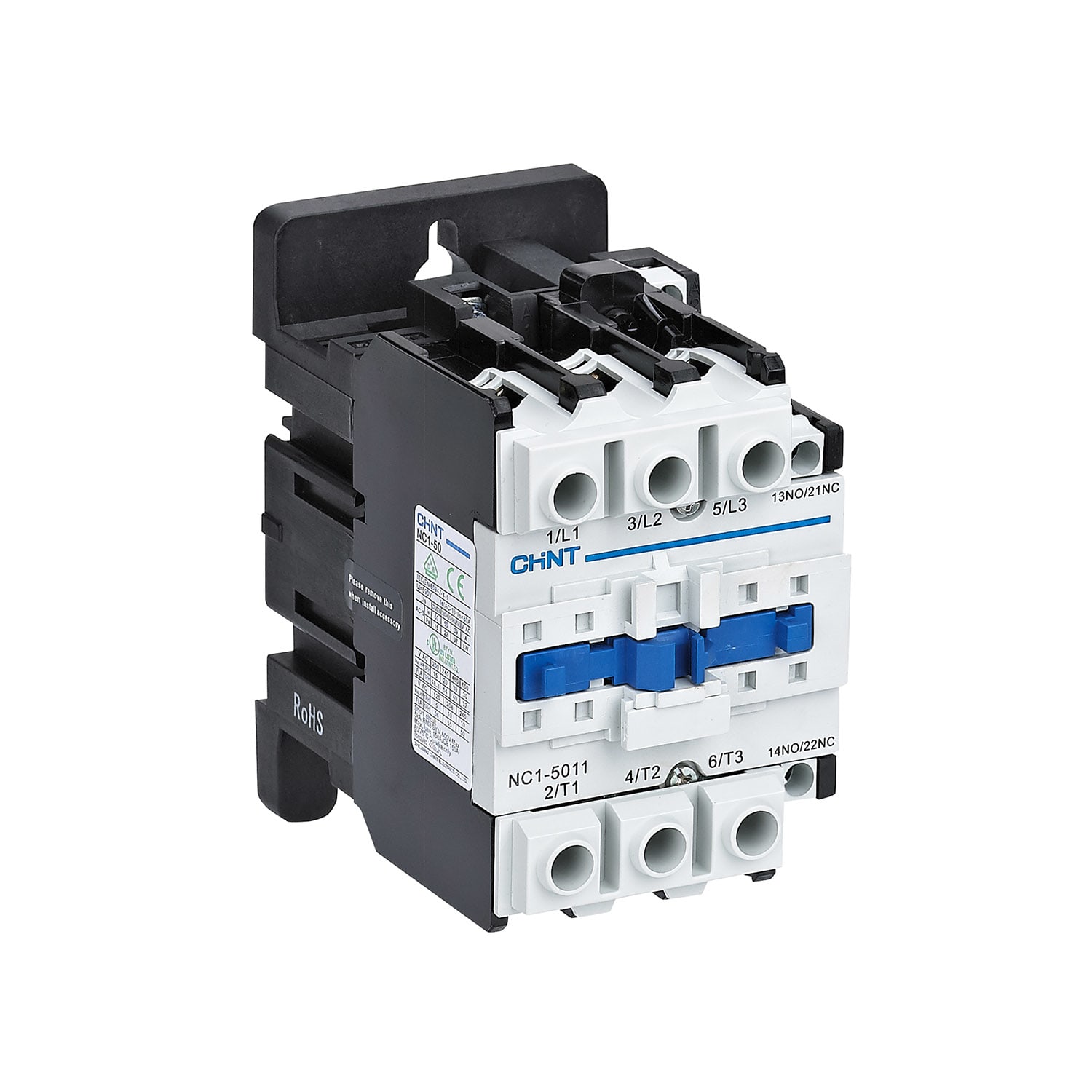 CHINT ITALIA INVESTM - CHT222498 NC1-50.11/24V CONTATTORE 3P AC 50A AC3 1