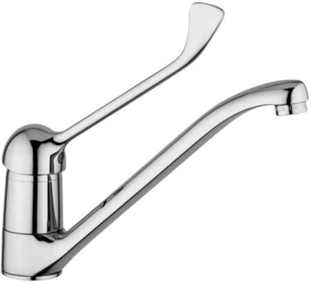 RUBINETTERIA PAFFONI - PFFND303CRF MIX LAVELLO MONOFORO CANNA FUSA L-CLINIC