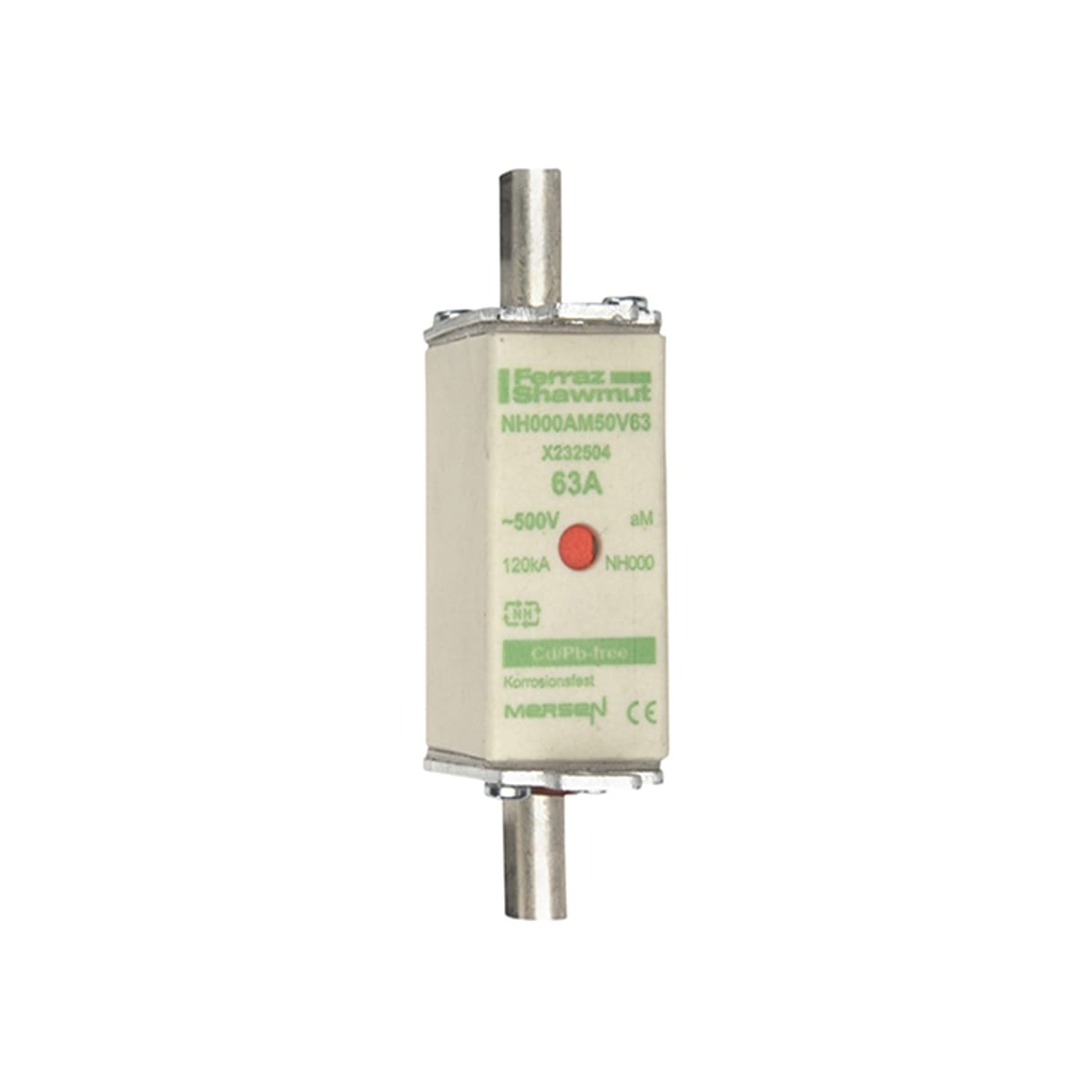 MERSEN ITALIA SPA XESX232504 NH 000 63A 500V AM