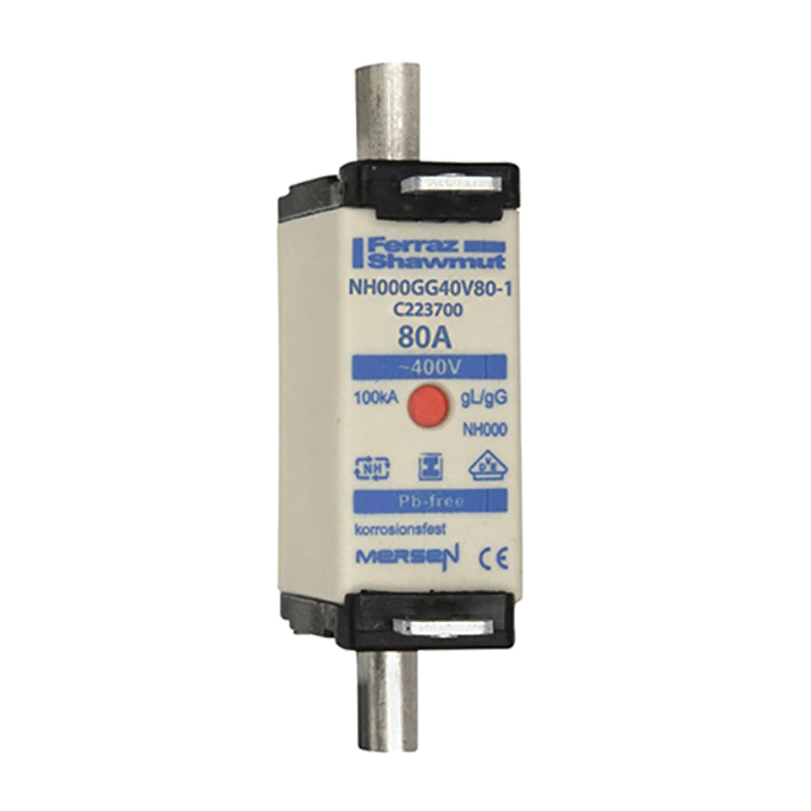 MERSEN ITALIA SPA XESC223700 NH 000 80A 400V GG SGL