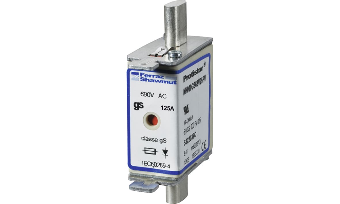 MERSEN ITALIA SPA XESE322165 FUS. NH T.00 GS 690VAC CON PERC. 125A