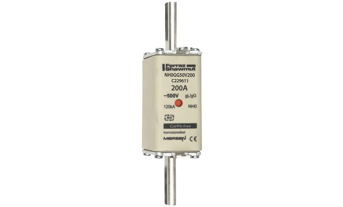 MERSEN ITALIA SPA XESC229611 FUS. NH BT TAGLIA 0 - 500VAC GG 200A
