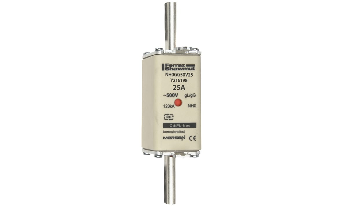 MERSEN ITALIA SPA XESY216198 NH 0 25A 500V GG