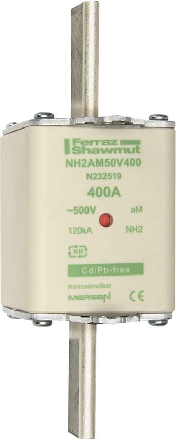MERSEN ITALIA SPA XESC227978 FUS. NH BT TAGLIA 2 - 500VAC AM 500A