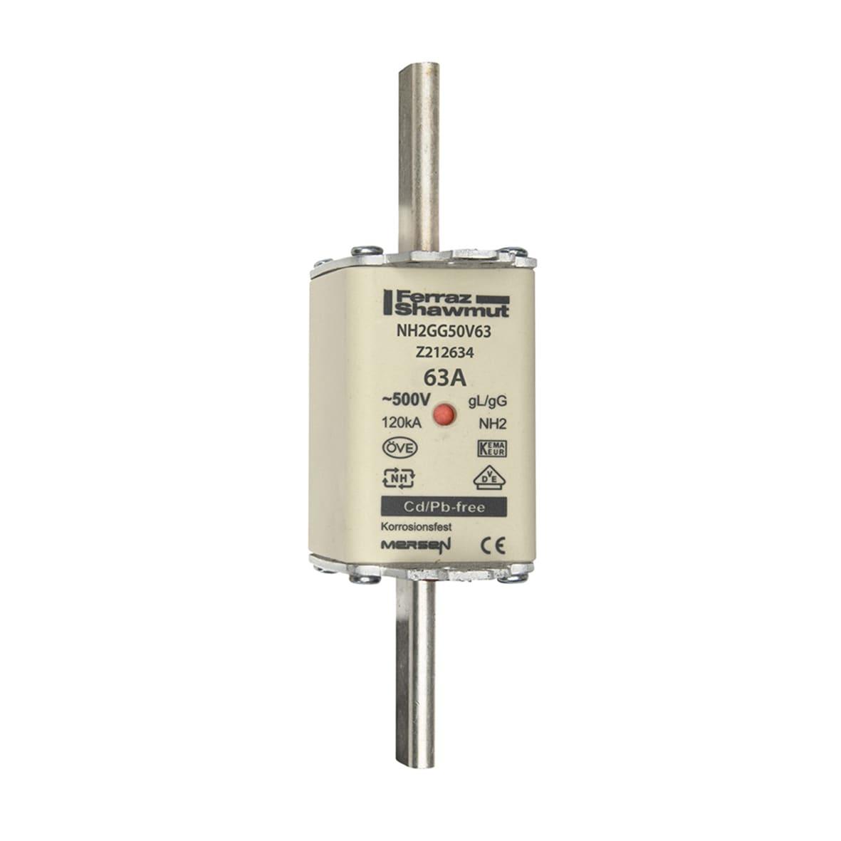 MERSEN ITALIA SPA XESZ212634 NH 2C 63A 500V GG