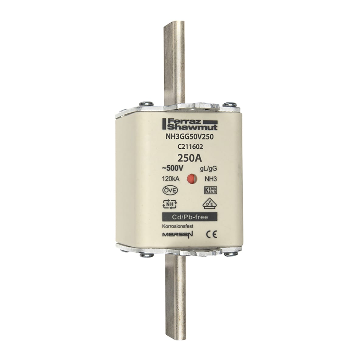 MERSEN ITALIA SPA XESC211602 NH 3C 250A 500V GG