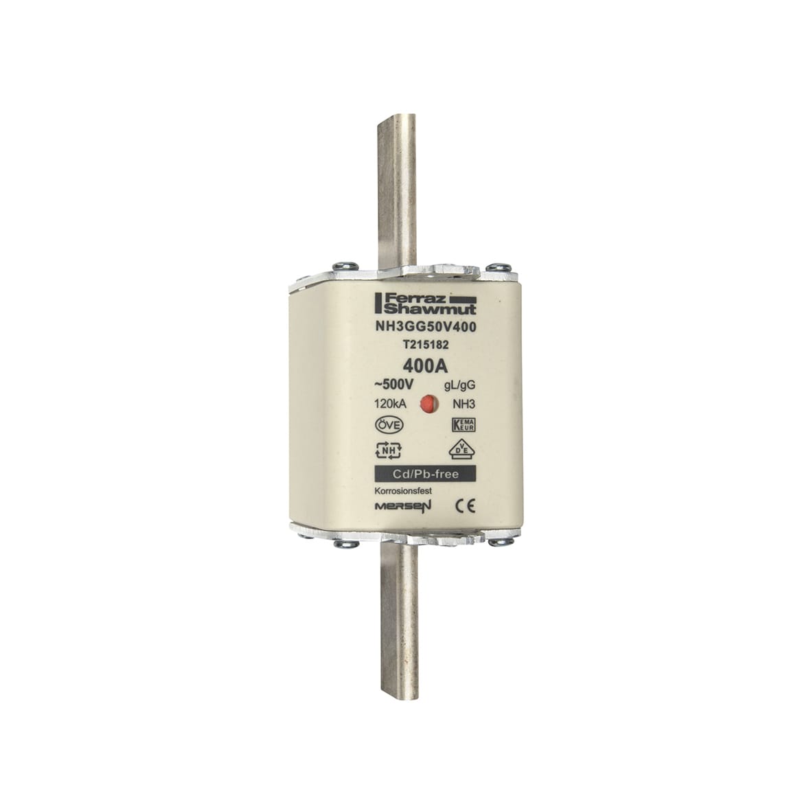 MERSEN ITALIA SPA XEST215182 NH 3C 400A 500V GG