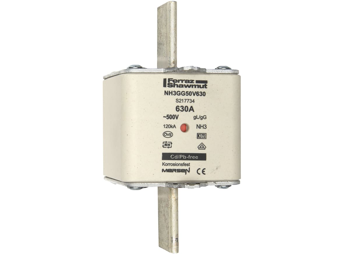 MERSEN ITALIA SPA XESS217734 FUS. NH BT TAGLIA 3 - 500VAC GG 630A