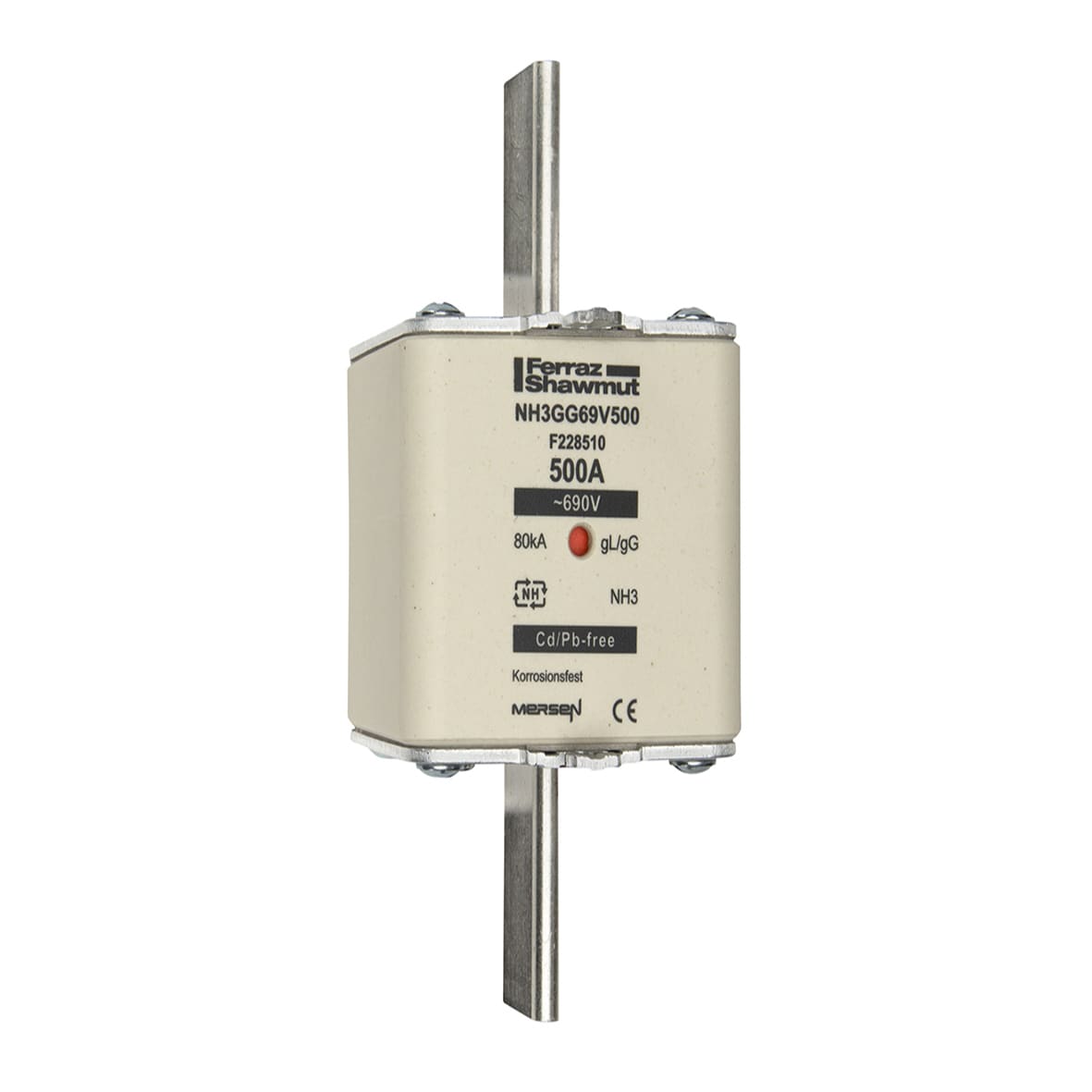 MERSEN ITALIA SPA XESF228510 NH 3 500A 690V GG