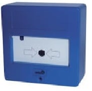 STS ELETTRONICA SRL STSNHF02TB PULSANTE MANUALE CONVENZIONALE BLU