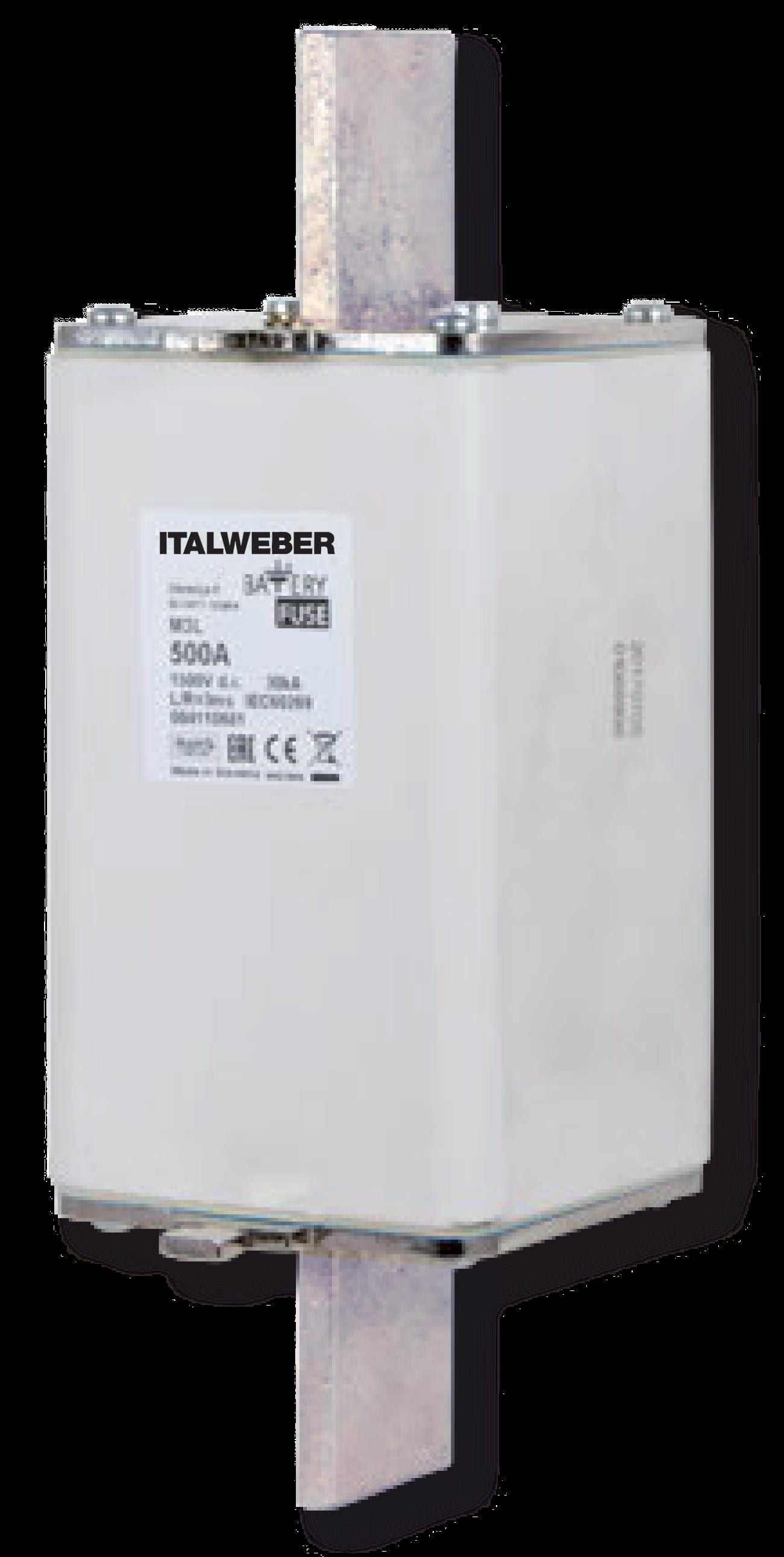 ITALWEBER SPA - ITW1697100M FUS NH-1XL 100A 1500V DC PER BATTERIE