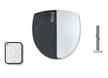 NICE SPA - NICSPIN23BDKCE KIT PORTE SEZ./BASC.SN6021+GUIDA 3MT.+OX