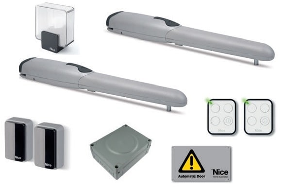 NICE SPA - NICWINGO4024BDKCE KIT MOTORE 2XWG4024 24VDC 2M STAND-BY