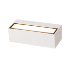 BOT LIGHTING SRL - BTLNIVES220BK APPLIQUE LED IP65 RETTANGOLARE 2X10W 3CC