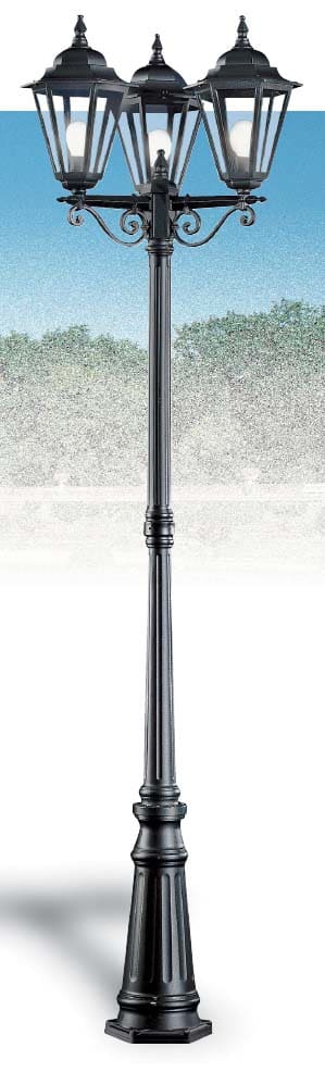 NOBILE ITALIA NOB2002/11/X/NE/SAT LAMPIONE 3 LUCI ESAG C/PROLUN NE DIF.SAT