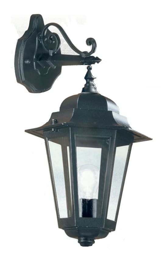 NOBILE ITALIA NOB2002/02/NE/SAT LAMPADA A PARETE ESAGON MEDIA NE DIF.SAT