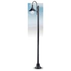 NOBILE ITALIA - NOB2033/08/NE/OP LAMPIONE 1 LUCE LAMPARA NE DIFF.OPALE