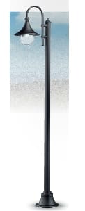 NOBILE ITALIA - NOB2033/08/NE LAMPIONE 1 LUCE LAMPARA NE