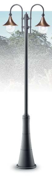 NOBILE ITALIA NOB2034/11/06/NA/OP LAMPIONE H248 3 LUCI LAMPARA RAME OPALE