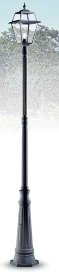 NOBILE ITALIA NOB2056/08/02/NE LAMPIONE H288 1 LUCE OTTO VETRI NE