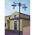 NOBILE ITALIA - NOB2065/09/02/NA/TR LAMPIONE H259 2 LUCI PIATTINO ANTR.TRASP