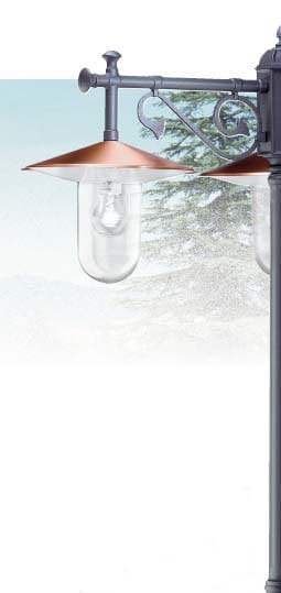 NOBILE ITALIA NOB2070/09/02/NA/OP LAMPIONE H259 2 LUCI PIATTINO RAME OPALE