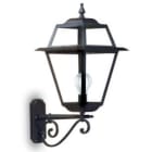 NOBILE ITALIA - NOB2081/03/NE LAMPADA A PARETE 8 VETRI GRANDE NE