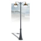 NOBILE ITALIA NOB2083/09/06/NA LAMPIONE H284 2 LUCI LAMPARA GRANDE RAME